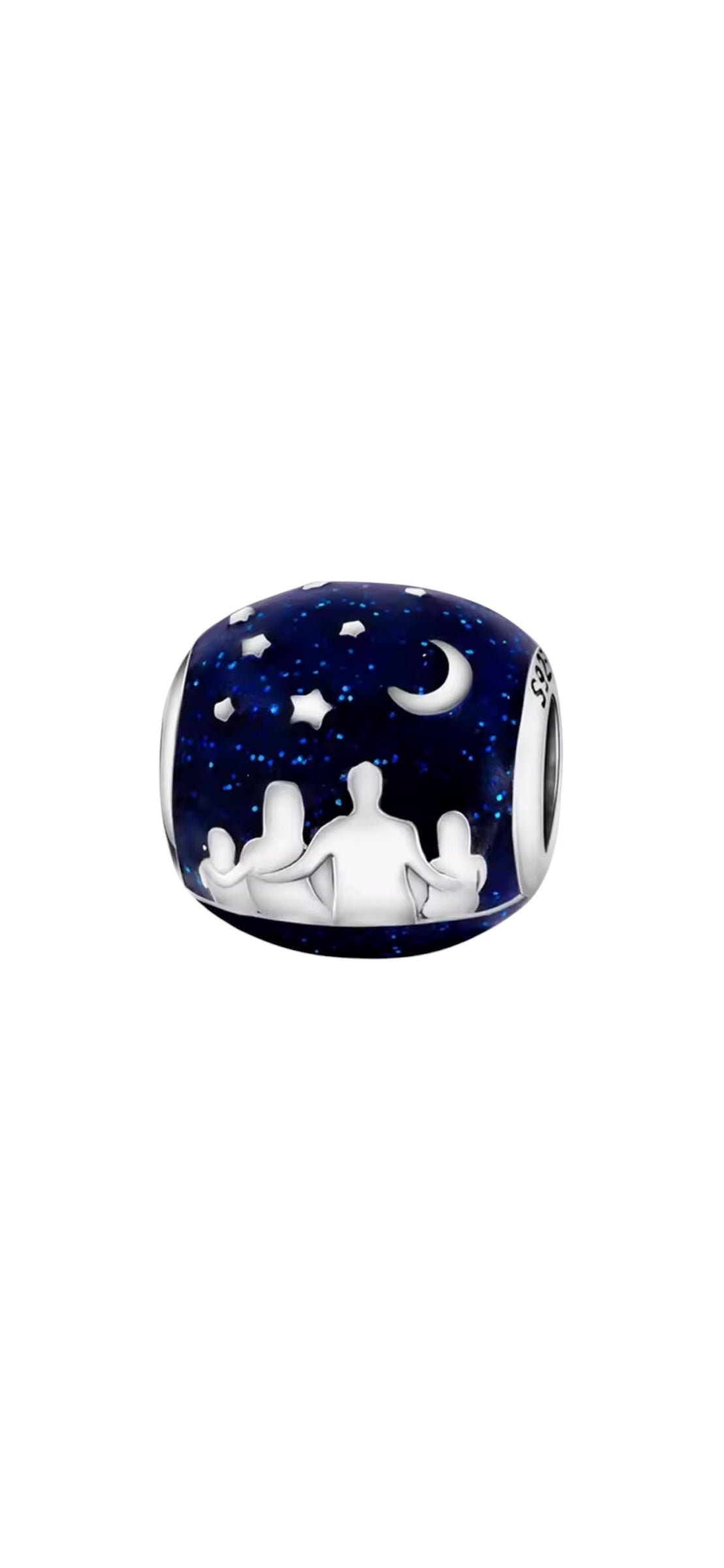 Star gazing family 925 bead