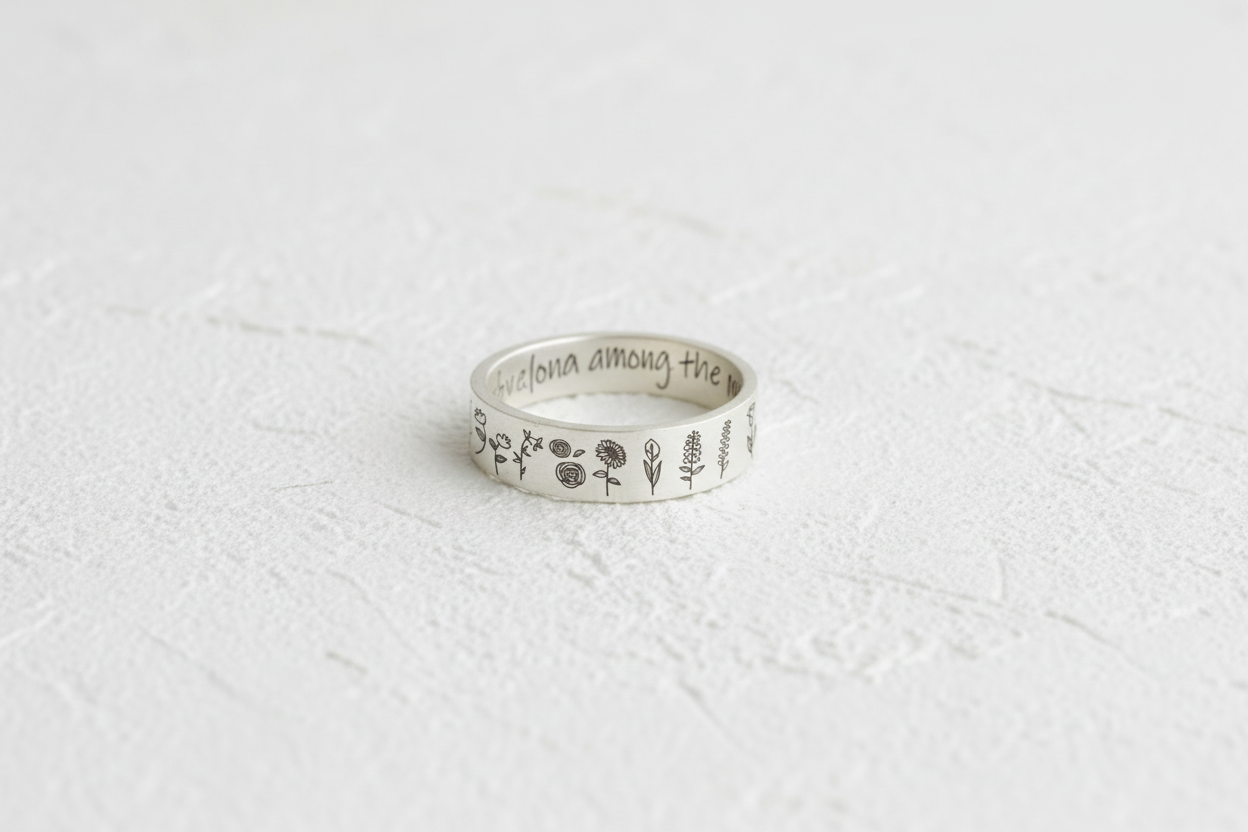Wildflowers ring size 8