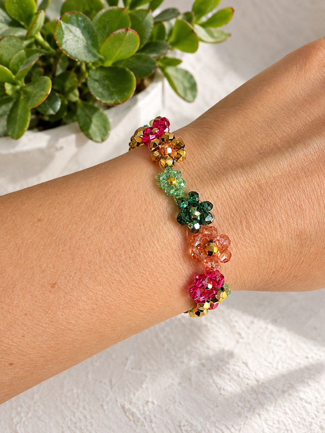 Everest flower bracelet