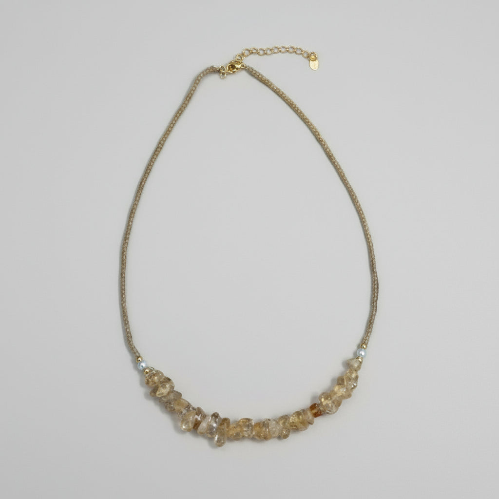 Citrine necklace