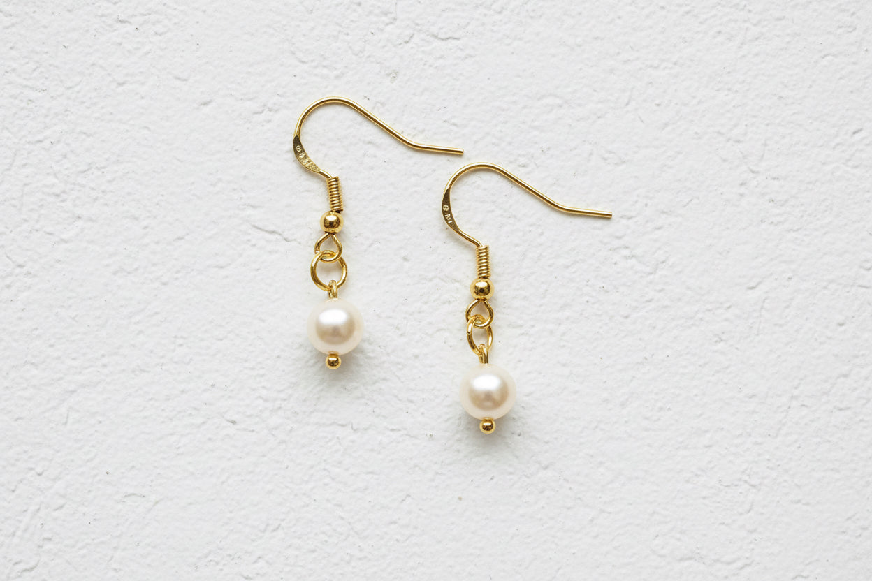 Valentina pearl drop earrings