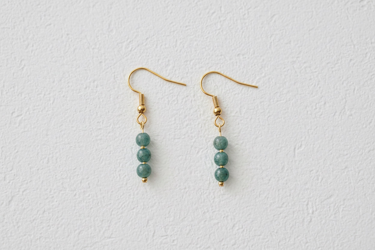 Apatite 925 earrings