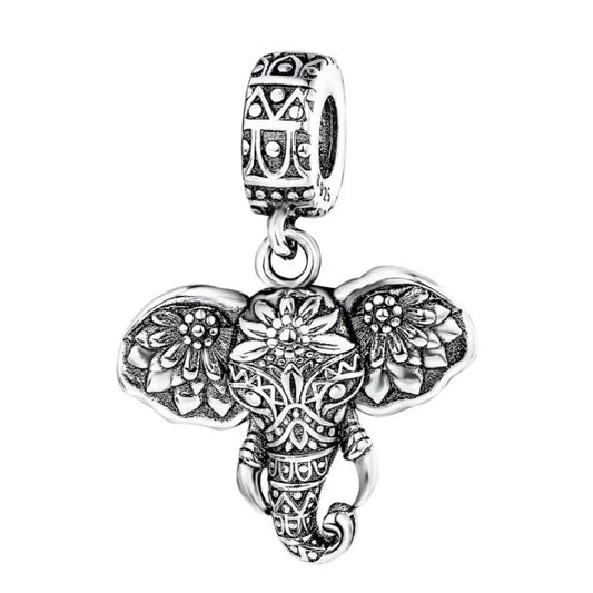 Elephant 925 silver charm