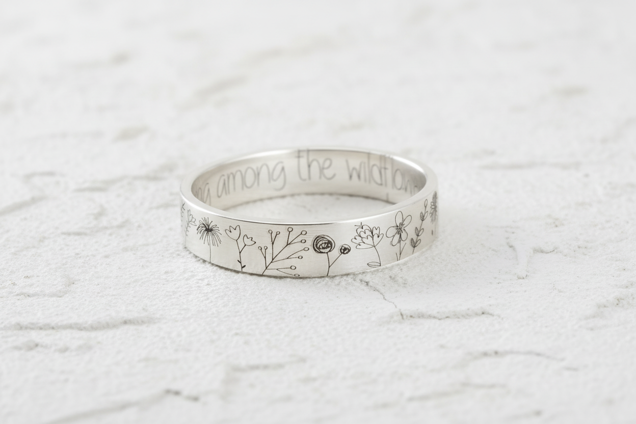 Wildflowers ring size 7