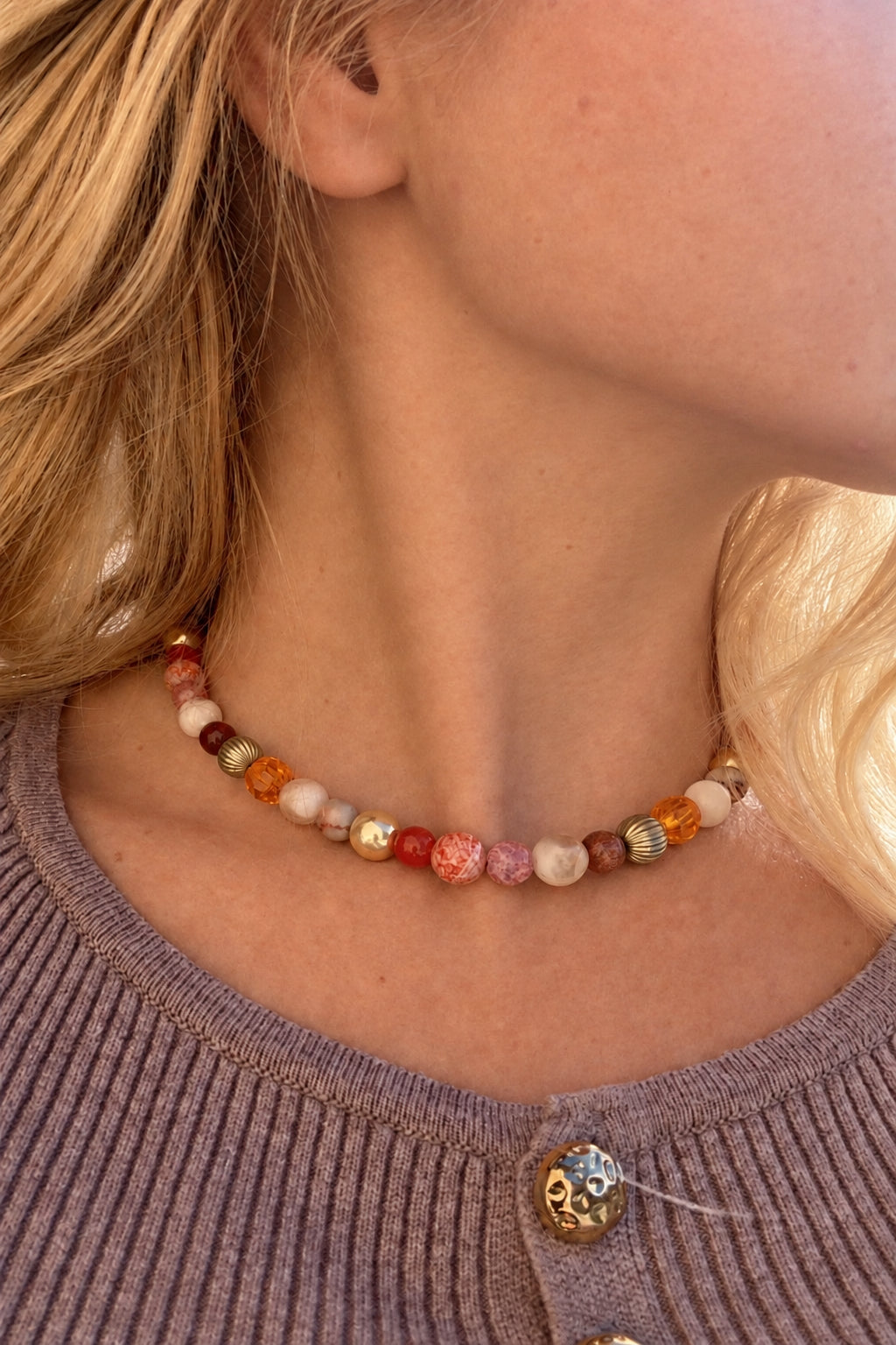 Maple necklace