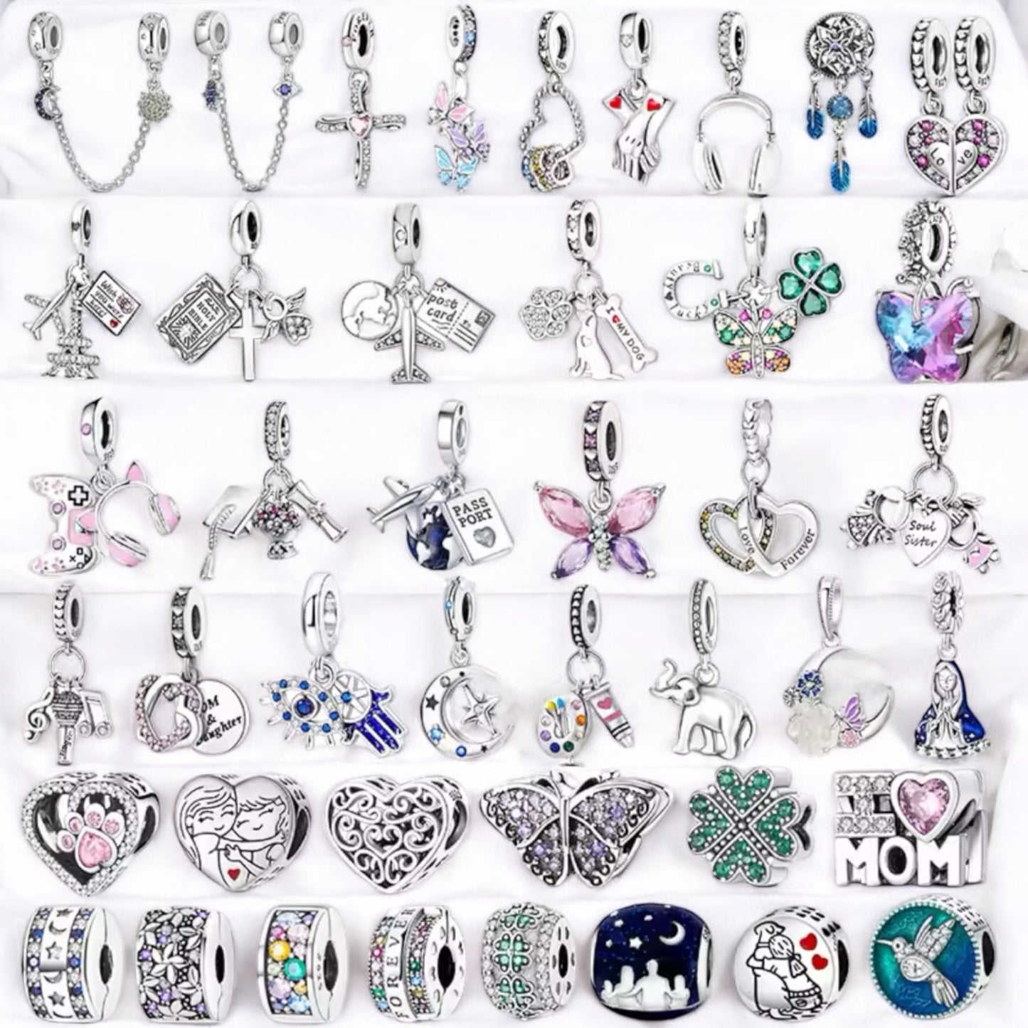 925 silver charms