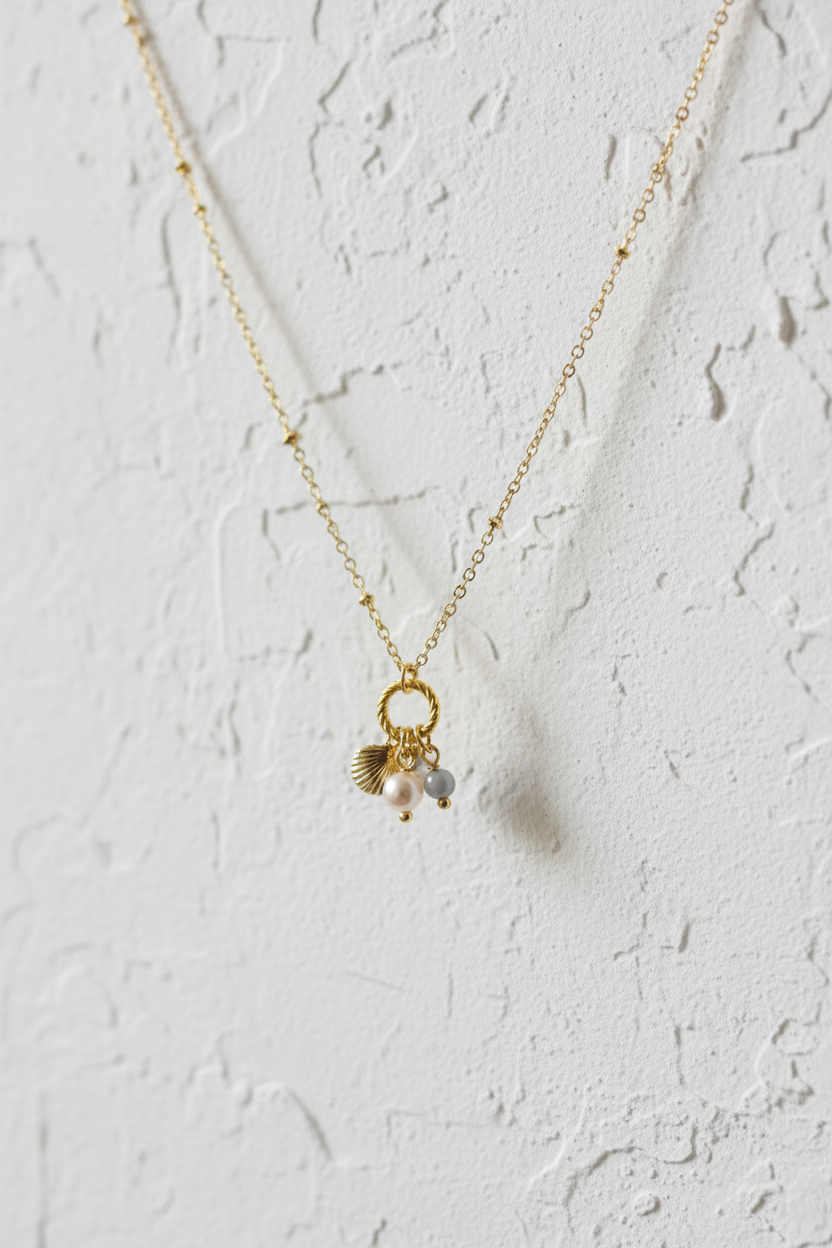 Blue bay necklace