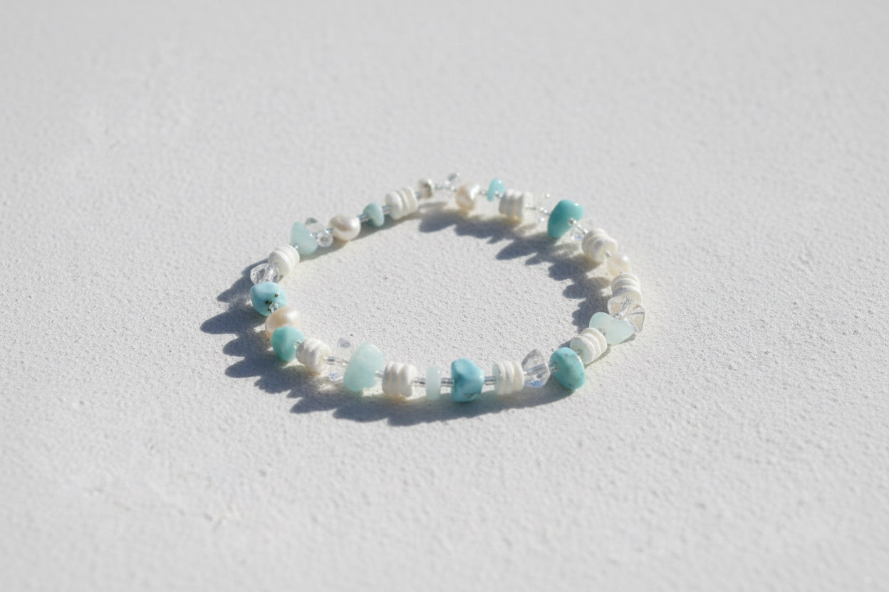 Isla blue anklet