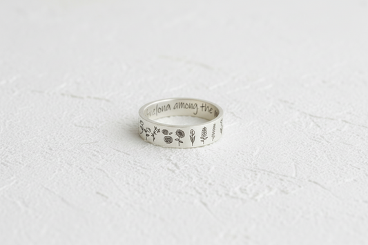 Wildflowers ring size 8