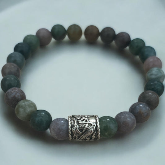 Ocean Jasper beaded bracelet