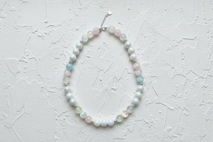 Pastel clouds necklace