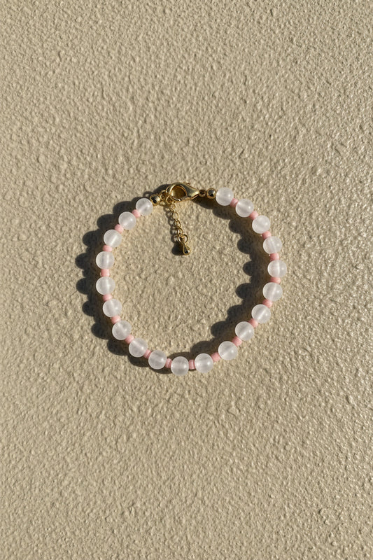 Paloma peach bracelet