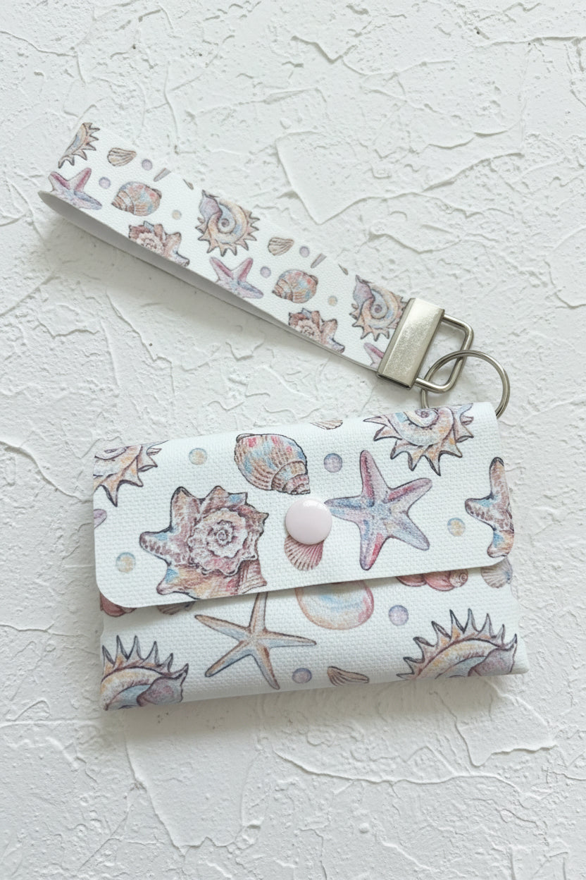 Pastel beachy card holder