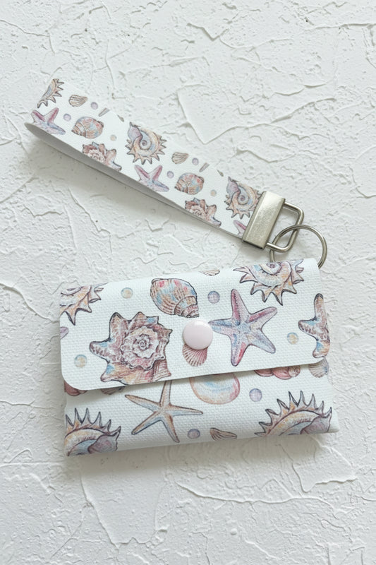 Pastel beachy card holder