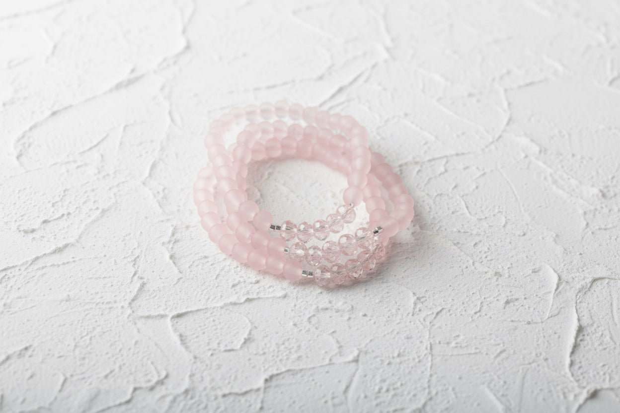 Blossom sparkle beaded bracelet