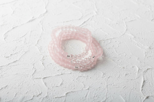 Blossom sparkle beaded bracelet