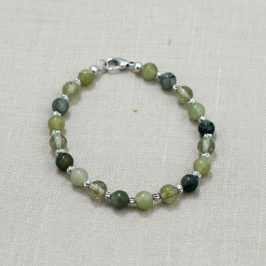 Evergreen bracelet (multi gemstone)
