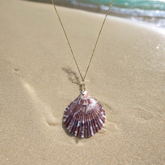 Indie shell necklace
