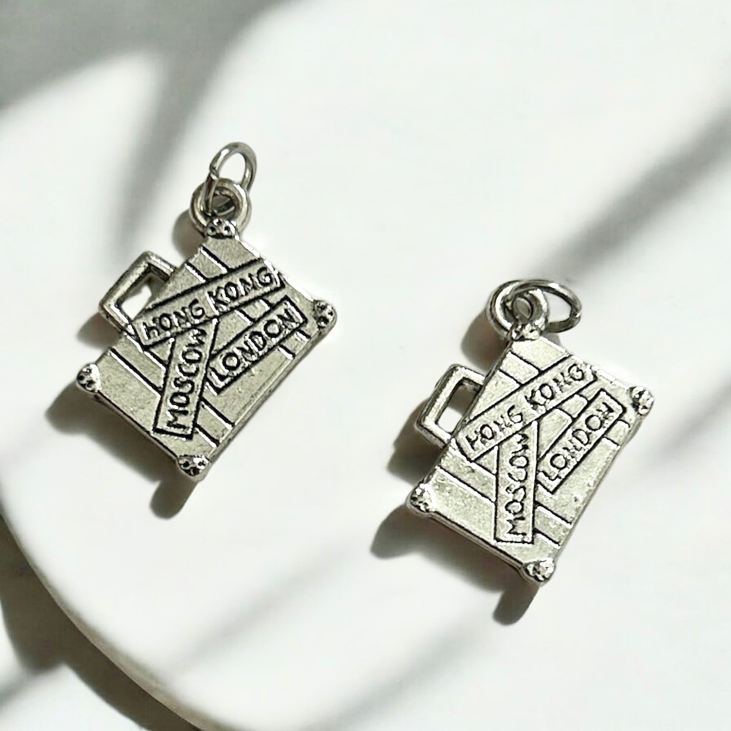 Suitcase charms