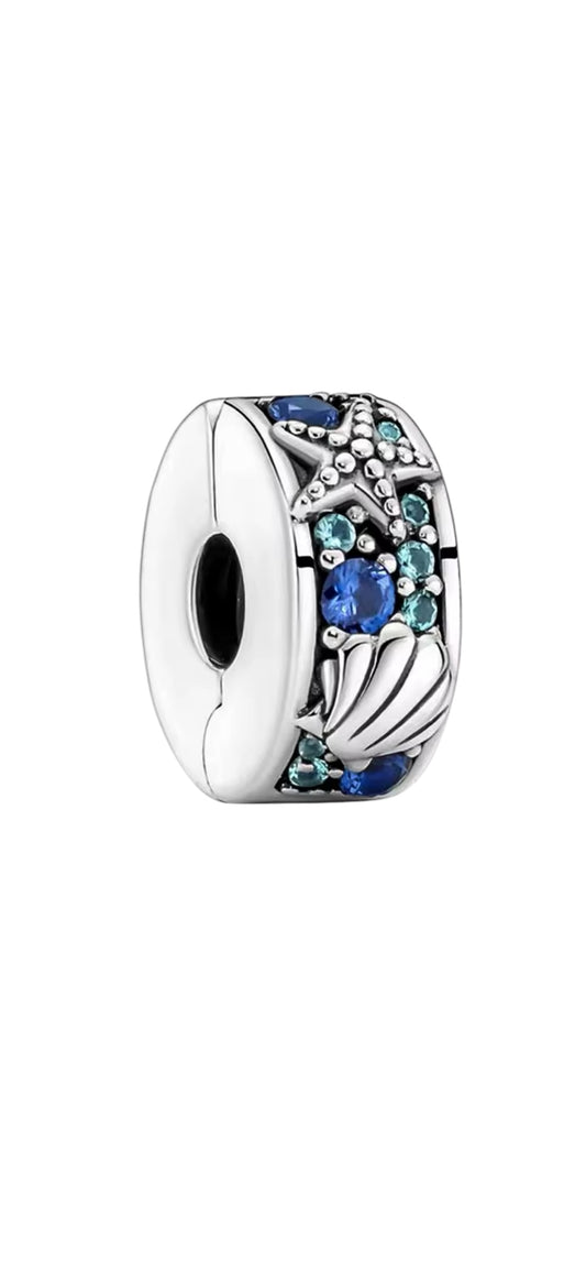 Beach theme 925 bead