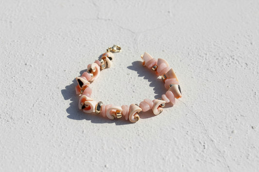 Coastal coral bracelet