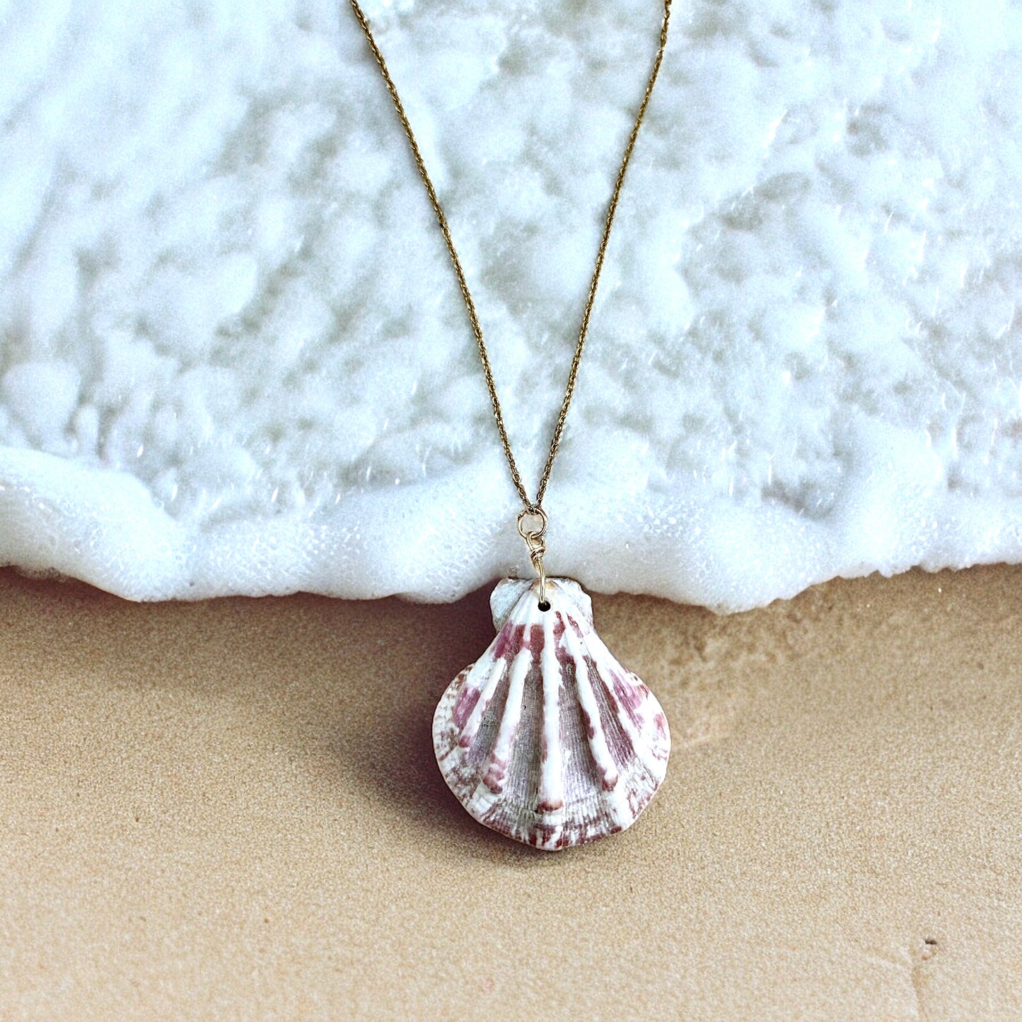 Maya shell necklace