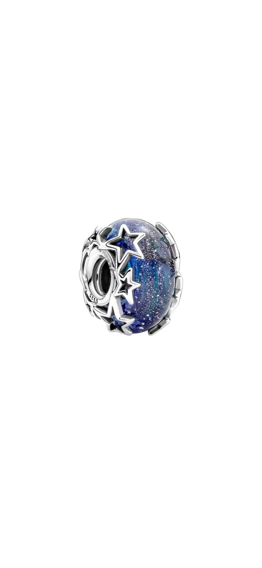 Galaxy & stars 925 bead