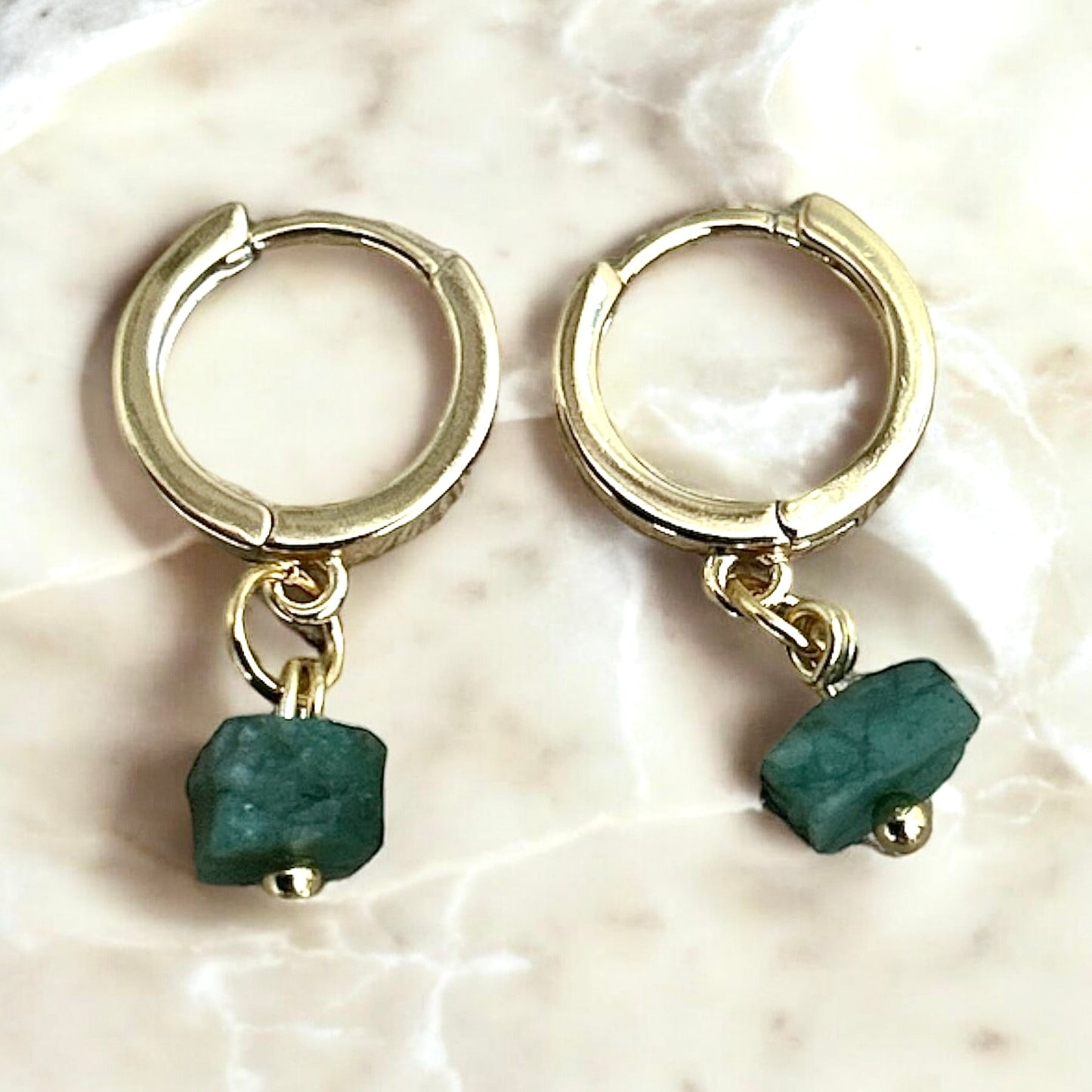 Raw emerald Huggies