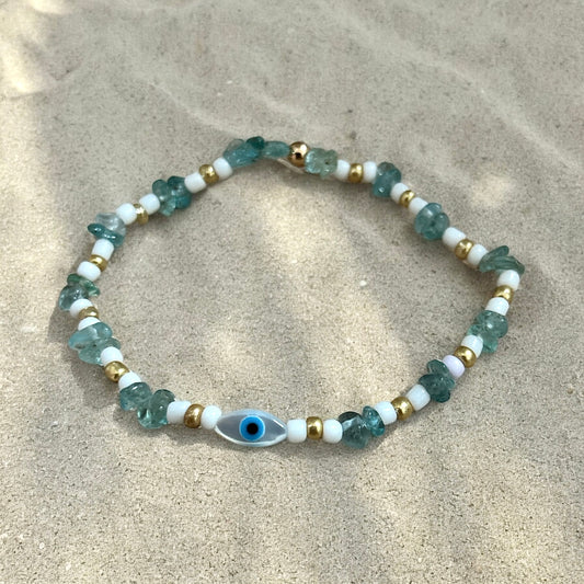 Isabella evil eye bracelet