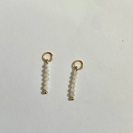 Moonstone Crystal charms