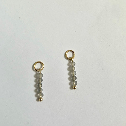 Labradorite Crystal charms