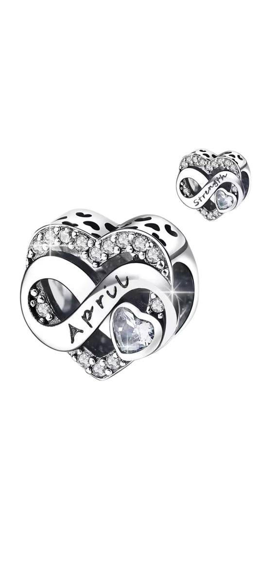 April 925 bead