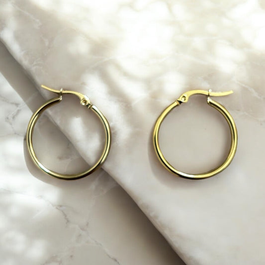 Gold hoops