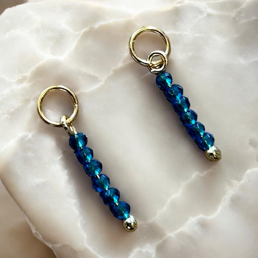 Apatite crystal charms