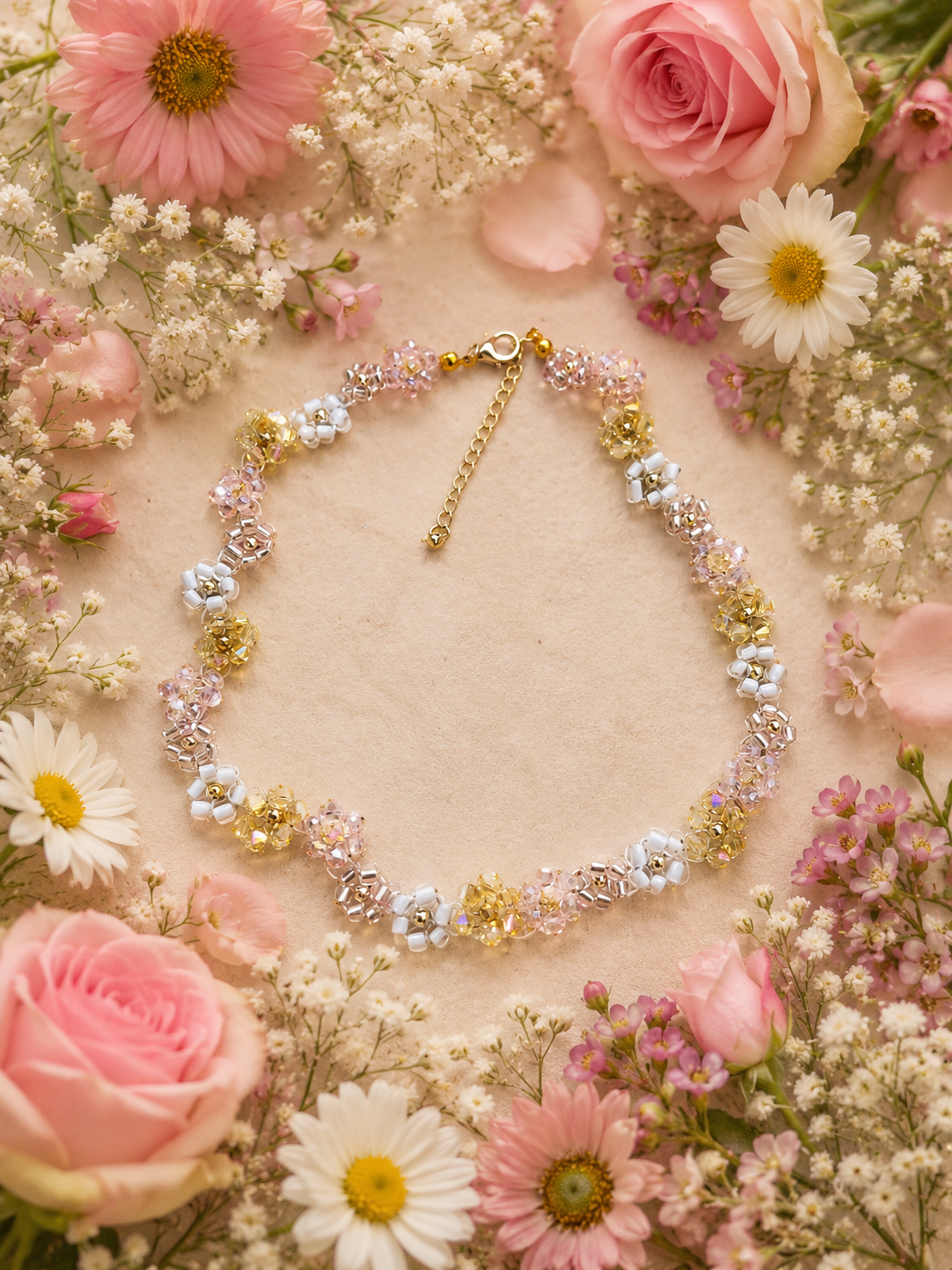 Dahlia necklace