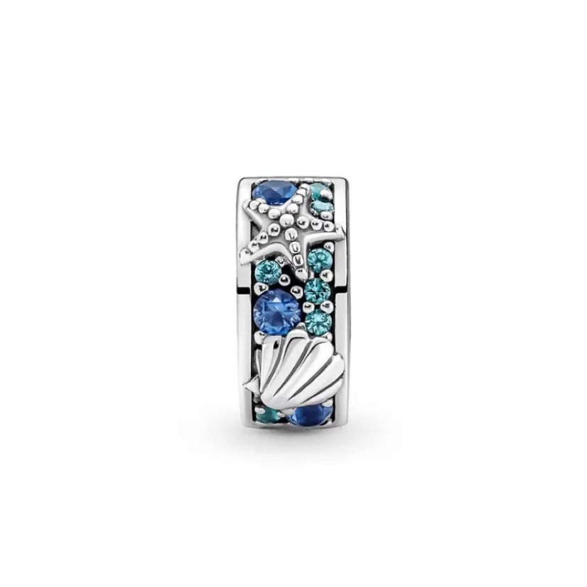 Ocean theme 925 spacer bead
