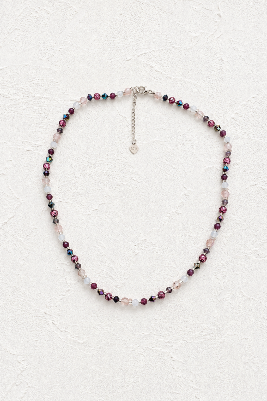 Purple aurora necklace