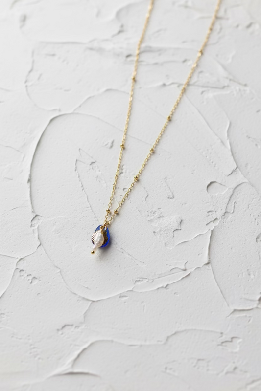 Blue cove necklace