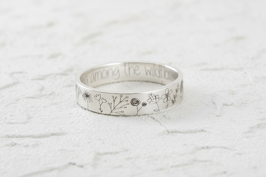 Wildflowers ring size 7