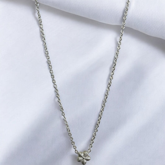 Sterling silver starfish necklace