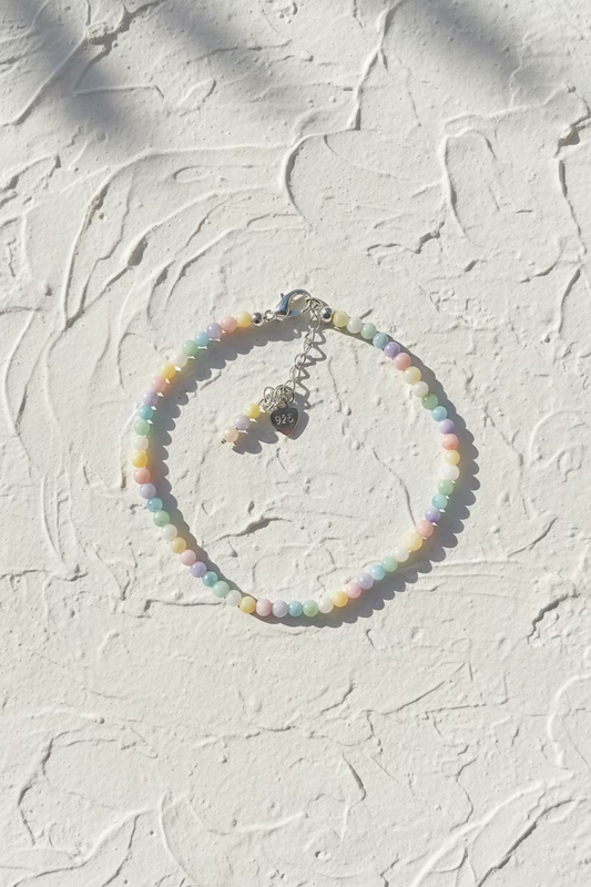 Mini pastel mother of pearl bracelet