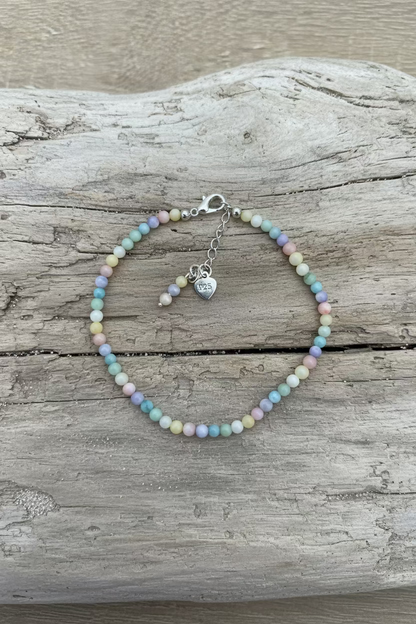 Mini pastel mother of pearl bracelet