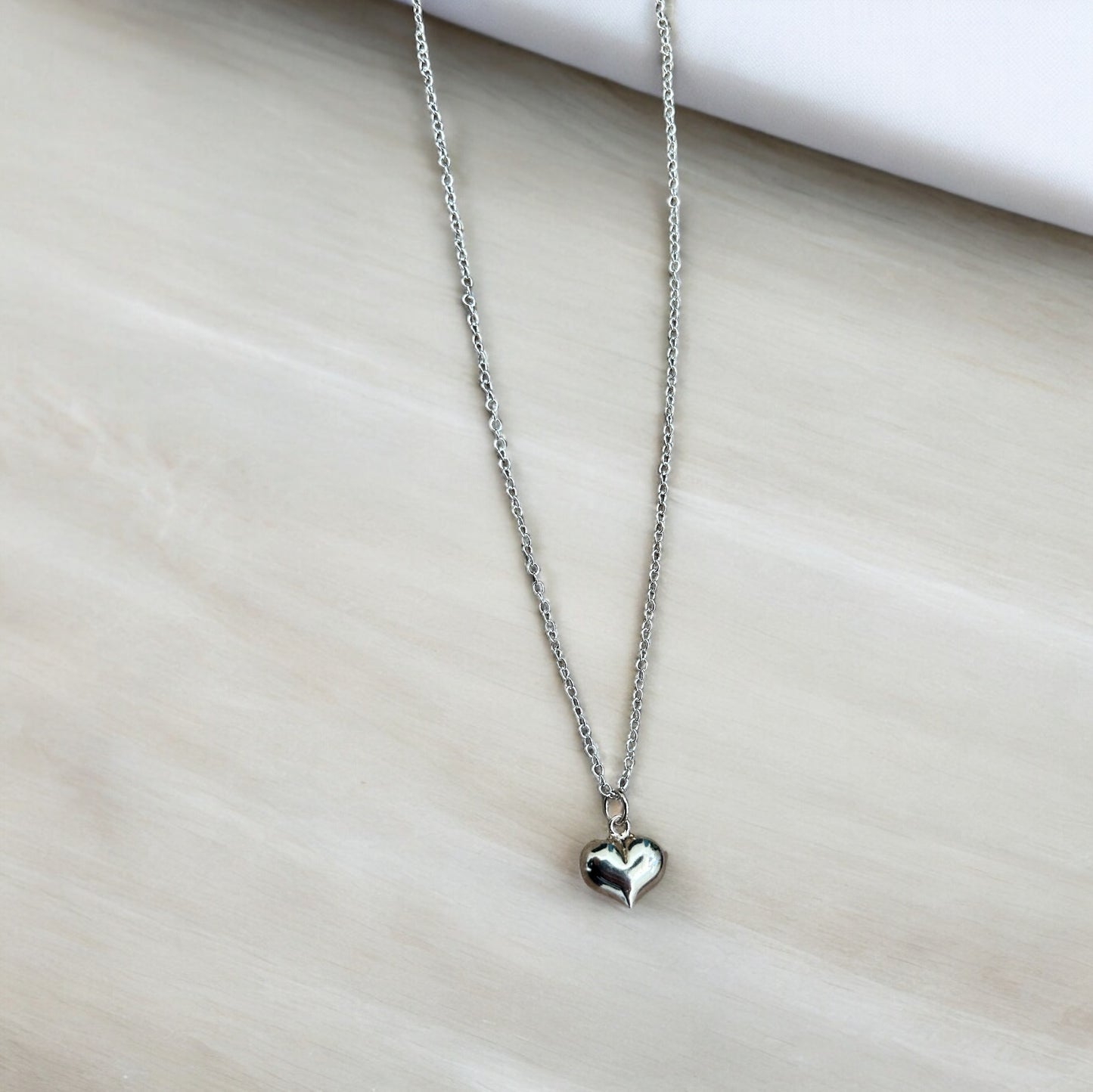 Heart 925 silver necklace