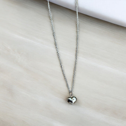 Heart 925 silver necklace