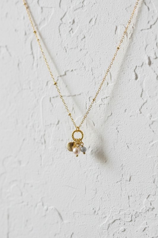 Blue bay necklace