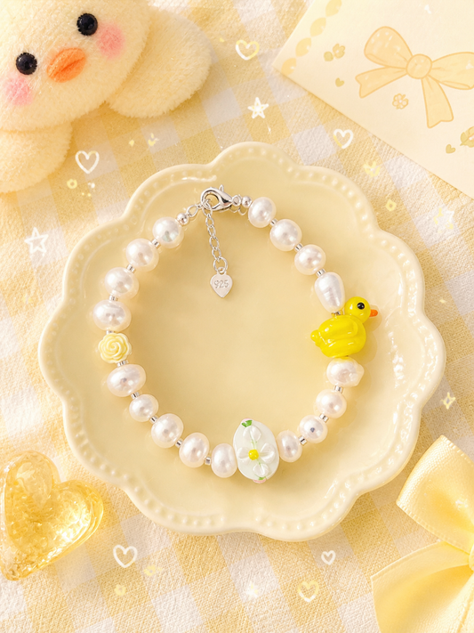 Chicky spring pearl bracelet