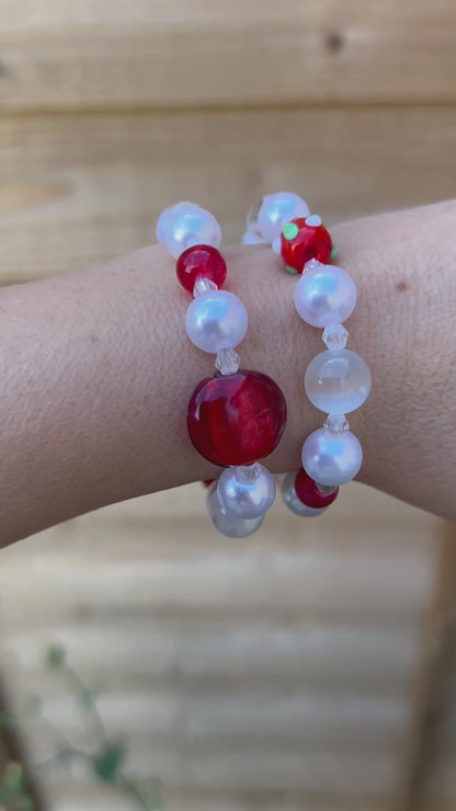 Scarlett strawberry bracelet